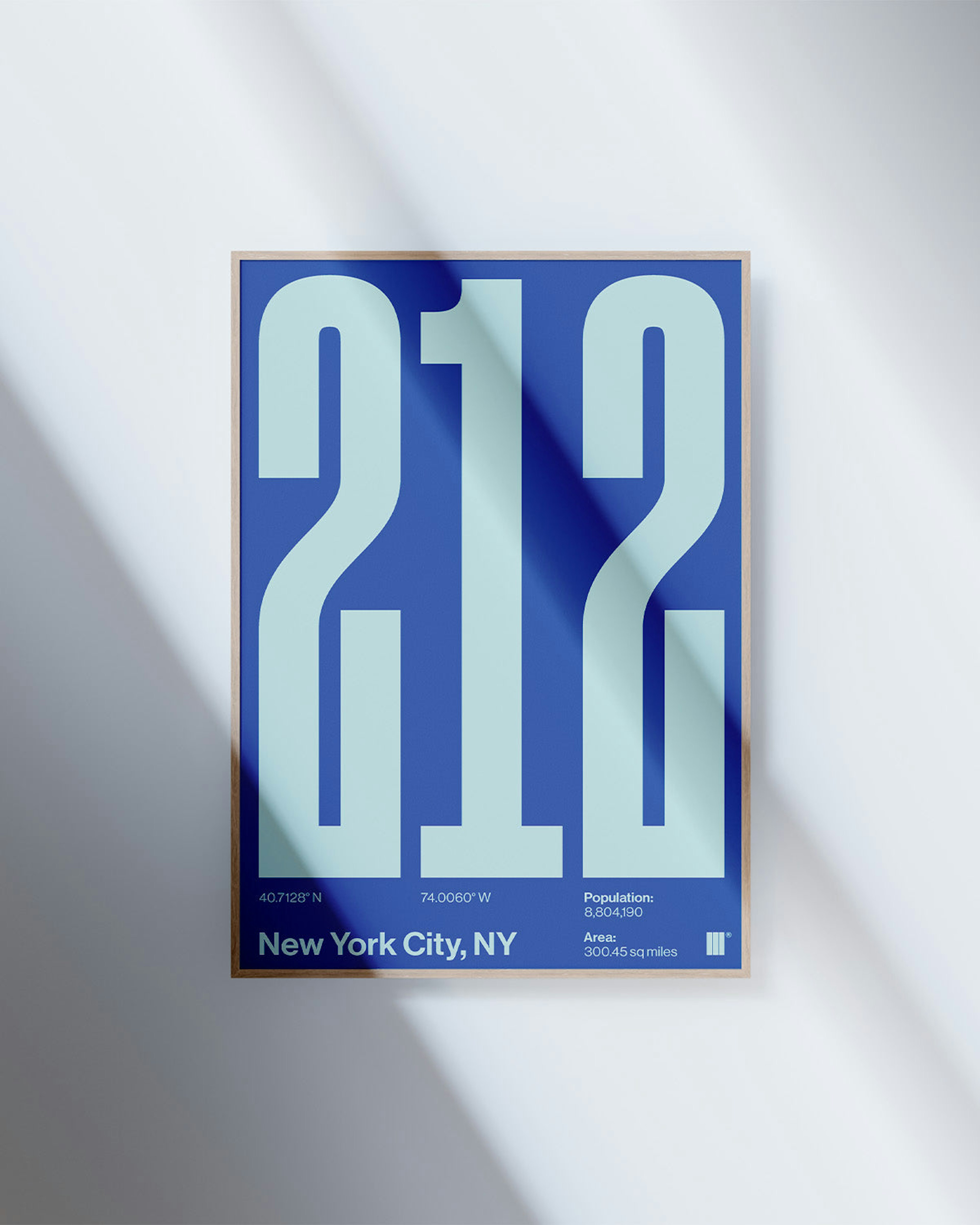 New York City - 212 - Blue