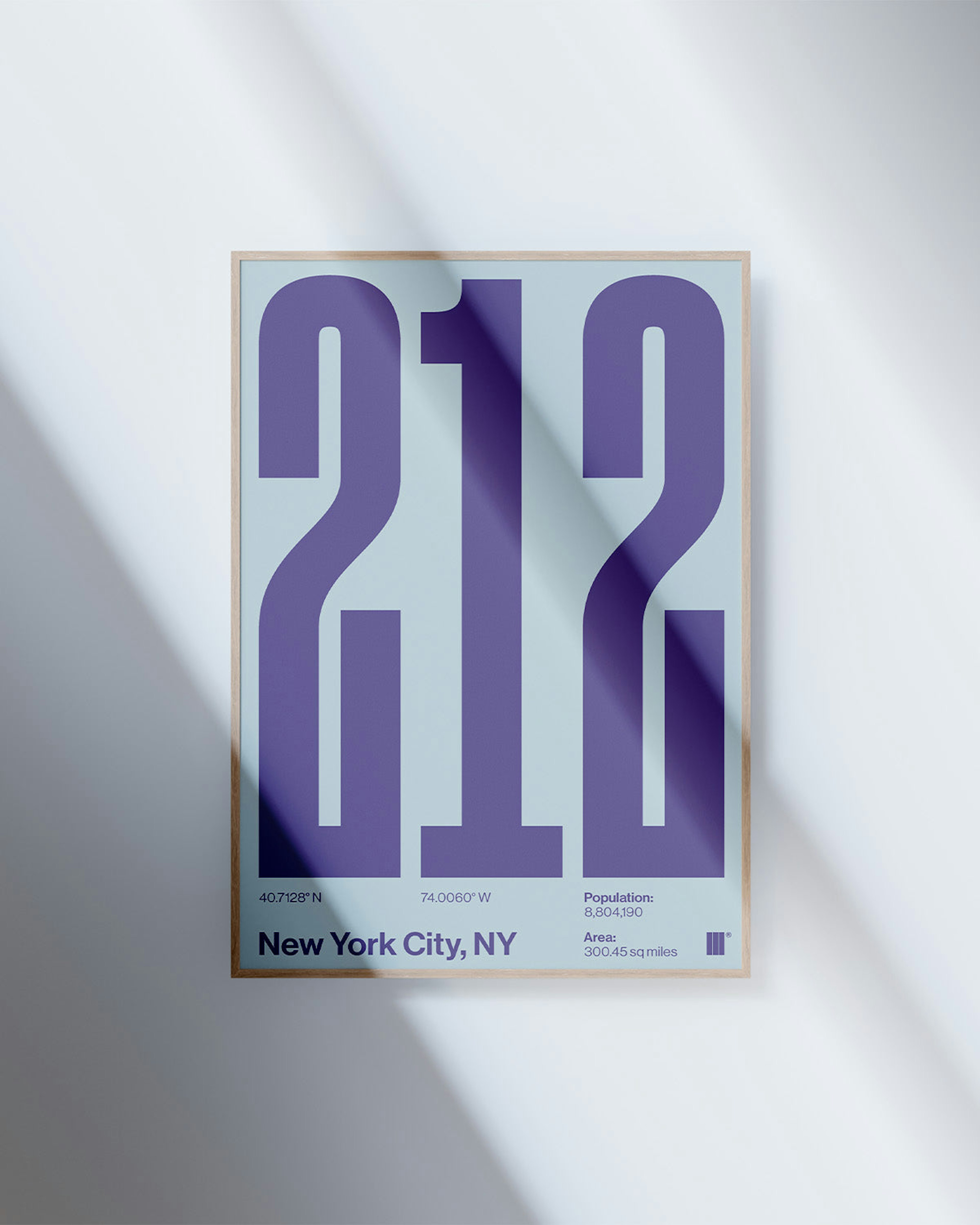 New York City - 212 - Purple